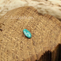 0,4ct Bisbee Turquoise ビスビーターコイズ BIS-21 ルース 天然石 ハンドメイド材料 2枚目の画像