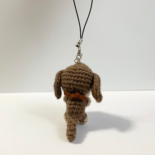 あみぐるみ いぬちゃん ミニチュアダックス ストラップ 他4点