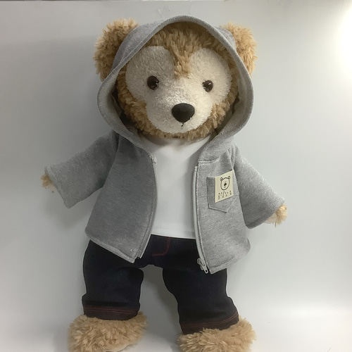 Sサイズダッフィー パーカー ダッフィー洋服 ダッフィー