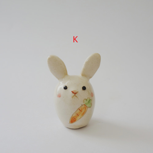 ちびうさぎ 置物 陶器 GからL その他置物 つちもの製作所 通販 ちびうさぎ 置物 陶器 GからL その他置物 つちもの製作所 通販