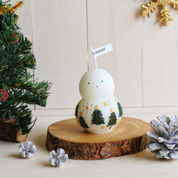 雪だるまキャンドル キャンドル・キャンドルホルダー comfort 通販