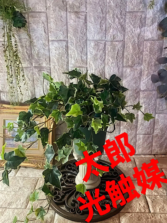 光触媒　人工観葉植物　ウォールグリーン　フェイクグリーン　パキラ90@gj 光触媒 人工観葉植物 ウォールグリーン フェイクグリーン パキラ