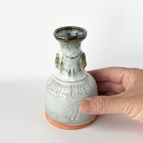 陶器　作家物　壺　花瓶　酒器　一輪挿し 陶器作家物壺花瓶酒器一輪挿し