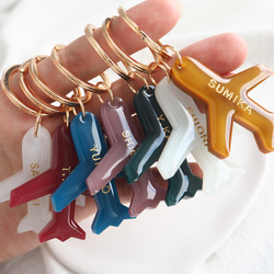 ⟭⟬まいまい⁷ ⟬⟭(๑و•̀ω•́)و様　六角形　名入れ　チャーム　キーホルダー まいまい⁷ ⟬⟭(๑و•̀ω•́)و様 六角形 名入れ チャーム