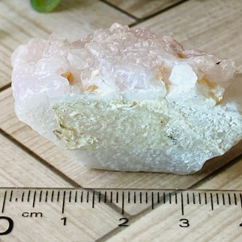 フラワー ローズクォーツ❁⃘*.゜ クラスター 原石 ラフストーン