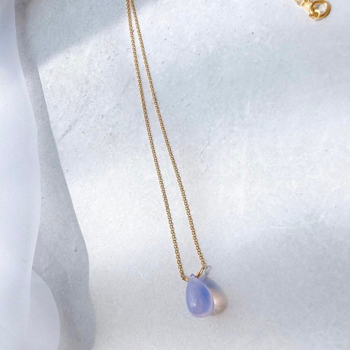 487/14kgf宝石質美しいスコロライトとアメジスト▼のチャーム ジュエリー ハンドメイド・手芸 487/14kgf宝石質美しいスコロライトと