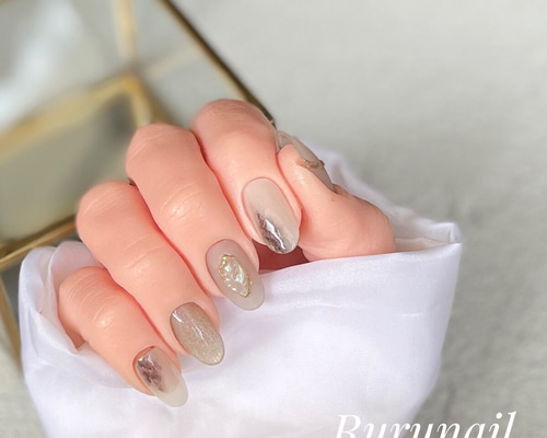 ネイルチップ/インク/ニュアンス/スモーキー/567 ネイルチップ（つけ爪