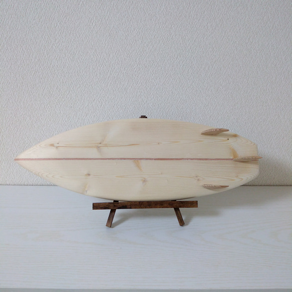 インテリア木製サーフボード（無垢） 8枚目の画像