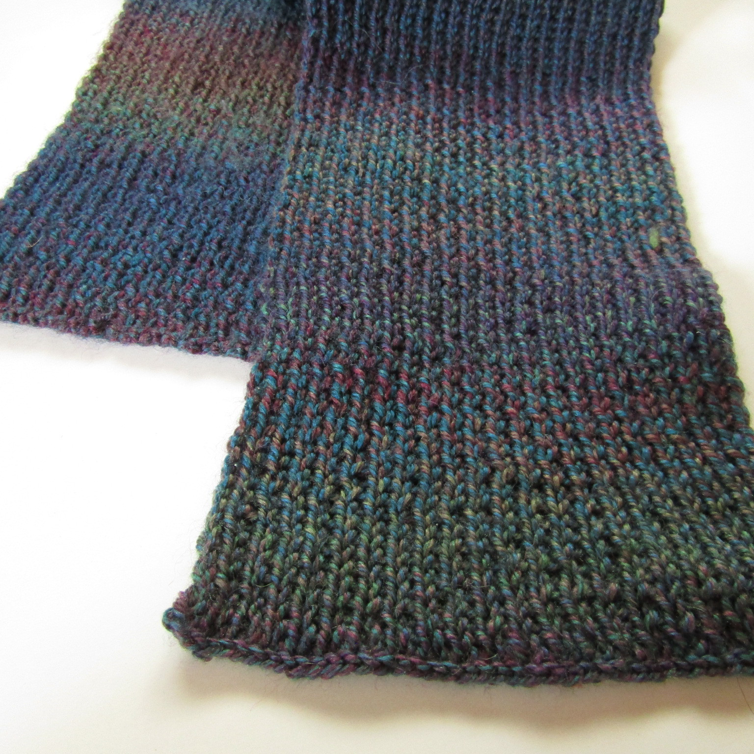 ❁手編み❁アンティークグラデーションマフラー(宇宙)