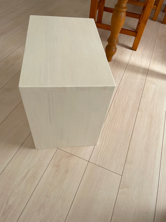 オーダー可能　#オットマン　ミニテーブル　花台　サイドテーブル 7枚目の画像