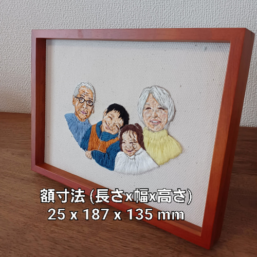 ＊ ♥︎shushu♥︎様 似顔絵オーダー ご購入専用ページ ＊ 期間限定 特別価格【オーダー 似顔絵 イラスト】家族刺繍 雑貨