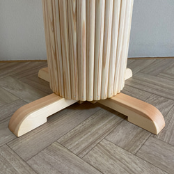 サイドテーブル（寄木装飾）【受注販売】 10枚目の画像