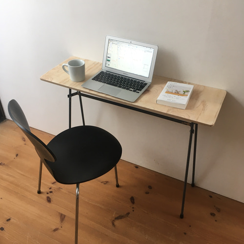 シンプルな カウンターテーブル&ワークデスク 〜 一人暮らしのお部屋に