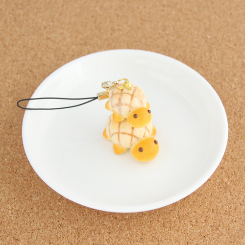 【展示のみ】カニパン カメロンパン(チョコチップ)のマスクチャーム 展示のみ】カニパン カメロンパン(チョコチップ)のマスクチャーム