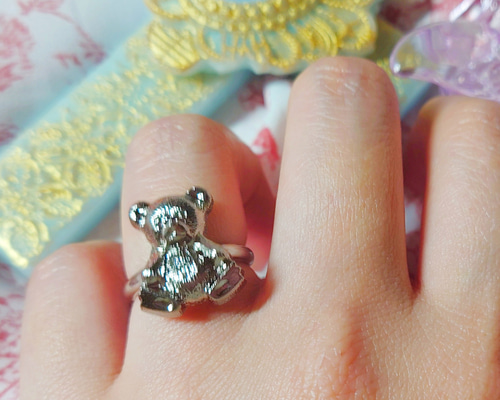 BUCCELLATI シルバー クマ型リング11号 BUCCELLATI シルバー クマ型リング11号 ブチェラッティ リング