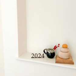 T007 【 鏡餅 】 木製鏡もち お正月 正月飾り 新年 / 2024バナー・収納ボックス付き 10枚目の画像