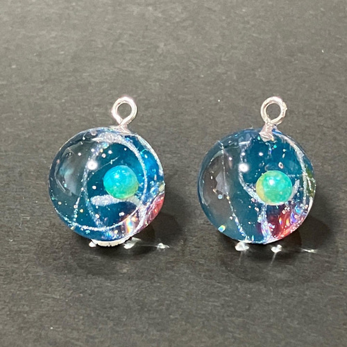 レジンcat3連 ピアス‪ஐ‬イヤリング