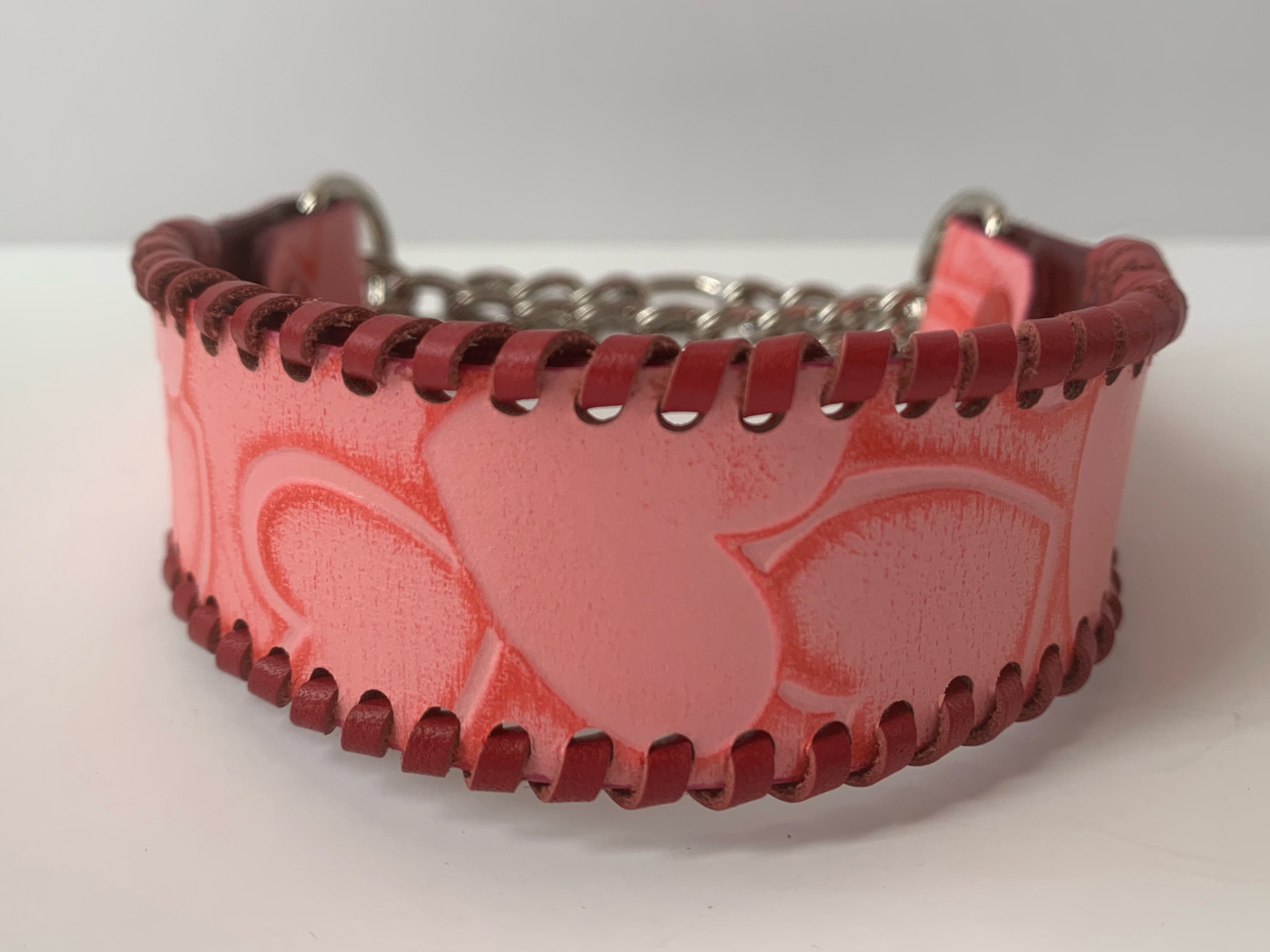 犬の本革ハーフチョークNo.173(小型犬)