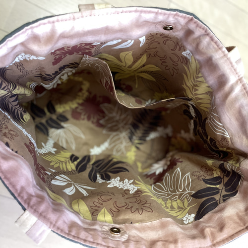 モンステラのバッグ＊ハワイアンキルト トートバッグ shellginger 通販