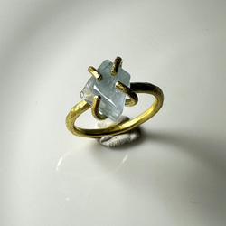 SALE 海藍寶石戒指（2way耳套可更換） 第1張的照片