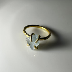 SALE 海藍寶石戒指（2way耳套可更換） 第7張的照片