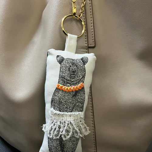 kuma♡様ご確認用】☆がんばれ習い事☆レッスンバッグチャーム kuma