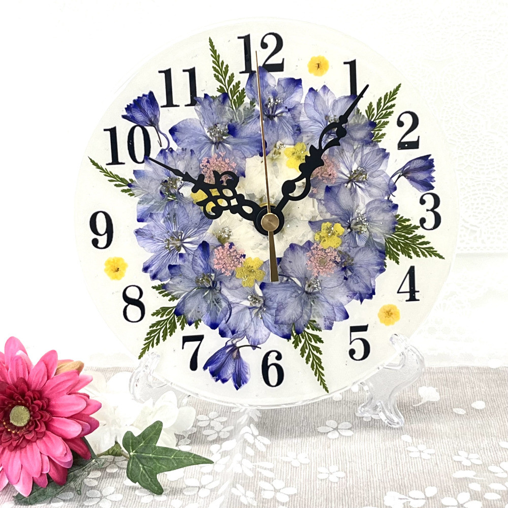 押し花作品 おはようございます♪ 押し花作品 生徒さまの作品です💖 21額