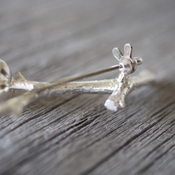 silver925　ナンキンハゼのブローチ 6枚目の画像