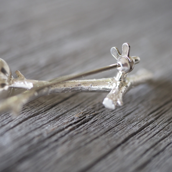 silver925　ナンキンハゼのブローチ 6枚目の画像