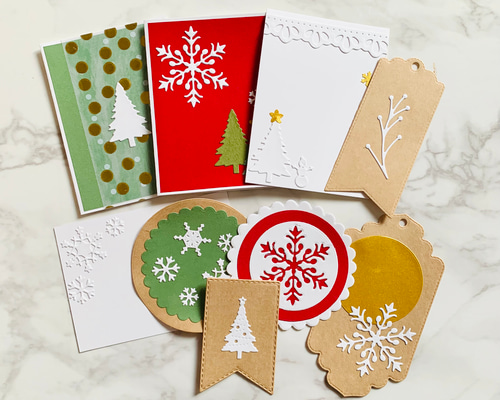 クリスマスカード 色々セット 9種類 クリスマスオーナメント等にも