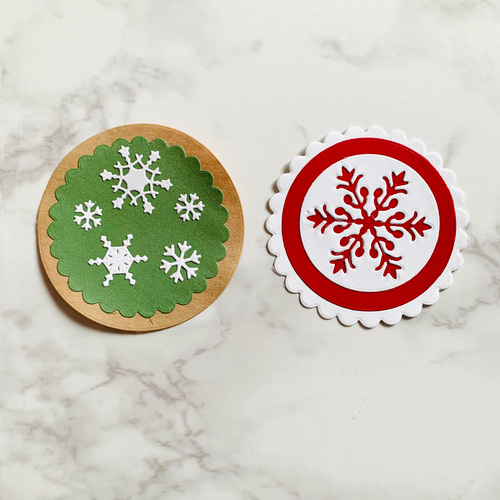 クリスマスカード 色々セット 9種類 クリスマスオーナメント等にも