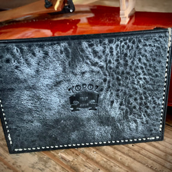 手縫いで創った革のパスケース 『Topolino 48』 6枚目の画像