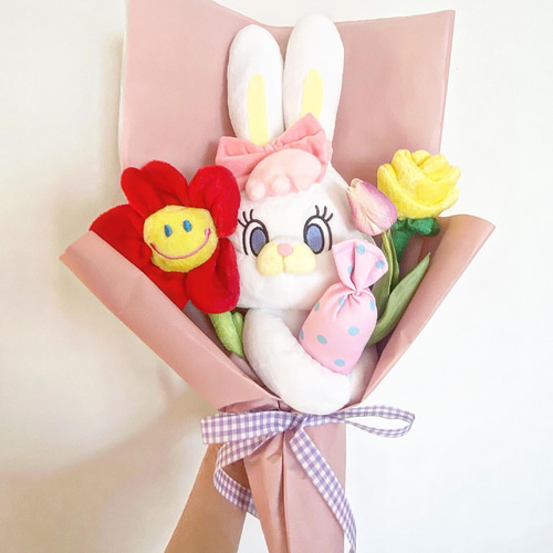 チャンキーフラワー ぬいぐるみ 花束 ギフト 韓国 オルチャン