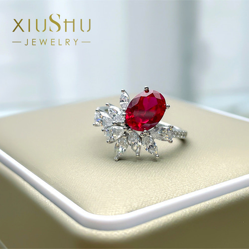 きょうの特売】ダイア指輪2.0ct リング プラチナ PT950 ルビー指7