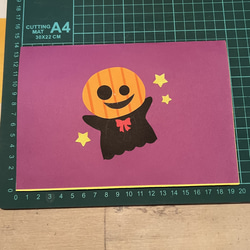 飛び出すカード ハロウィンカード 保育 ポップアップカード 3枚目の画像