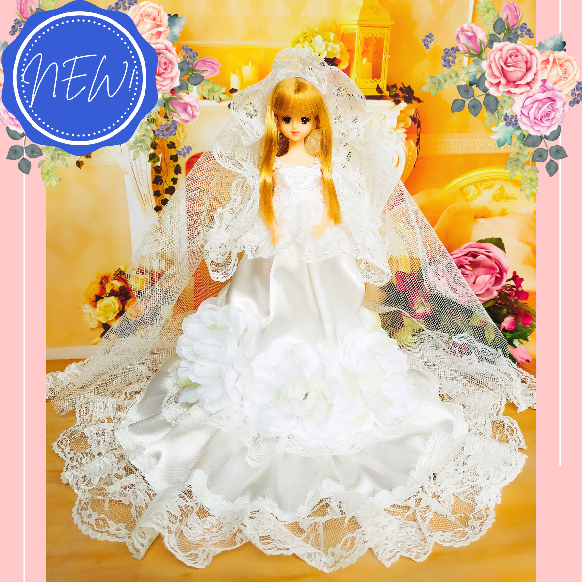 【メーカー包装済】 結婚式ウェディングドール 服 ぬいぐるみ