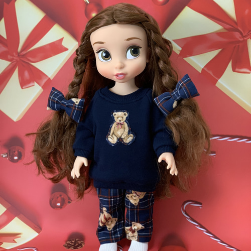 40cmドール 服 ドール服 くまちゃん トレーナー パンツ セット その他