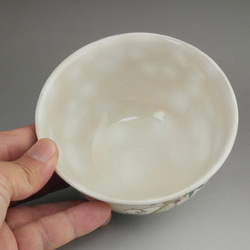◆商品番号　12853　干支卯松竹梅ご飯茶碗　花月 3枚目の画像