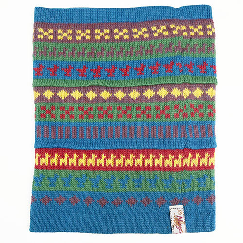 アルパカ ネックウォーマー ・ニットキャップにもなるBT-AU5784a