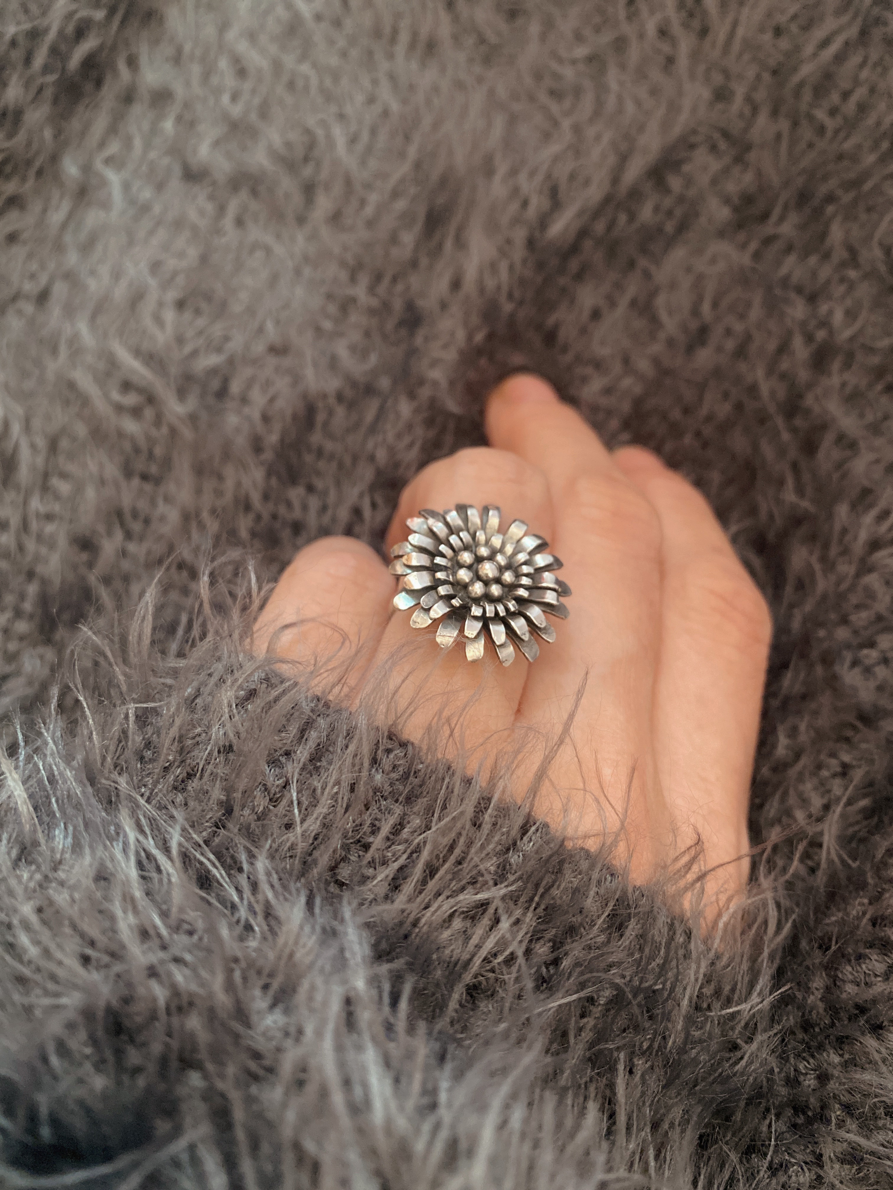 ◇シルバー925◇フラワーリング◇01