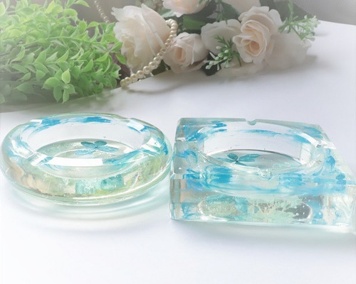 希少　灰皿　フラワー灰皿　造花の灰皿　4個　昭和レトロ 5eeb00ef505d26a077f09883fc6b2b
