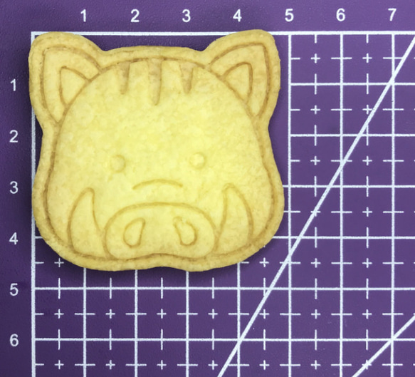 イノシシのクッキー型【Mサイズ】 3枚目の画像