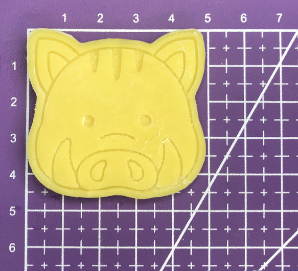 イノシシのクッキー型【Mサイズ】 4枚目の画像