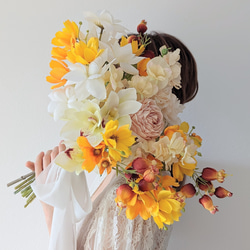 bouquet no.6 コスモス バラ 2枚目の画像