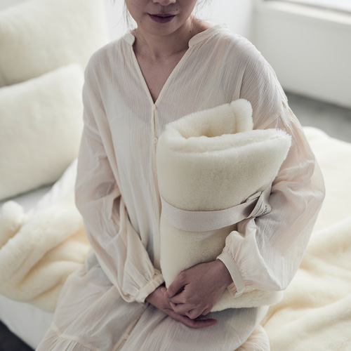 軽くて暖かい メリノウール【SERENE】ウール 湯たんぽカバー 毛布 天然