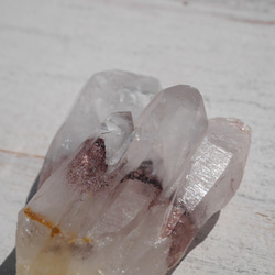 天然石レッドファントムクォーツ約17g約44mm(赤幻影水晶)赤富士水晶クラスター原石[rphq-221024-02] 15枚目の画像