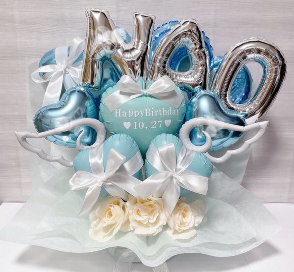 おむつケーキ　バルーンギフト　バルーンアレンジ　バルーンブーケ　誕生日　生誕祭　結婚祝い　記念日　オーダーページ 