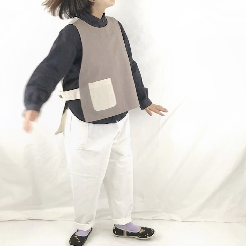 モンペパンツ - ユキ「 のらのふく 」作業にもお出かけにも 《 FREE size・ウエストゴム 》