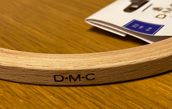 新商品！DMC ！トルコ製『シンプルな木製刺しゅう枠』 ～木製　15.5cm～　　　　　　　　　 5枚目の画像