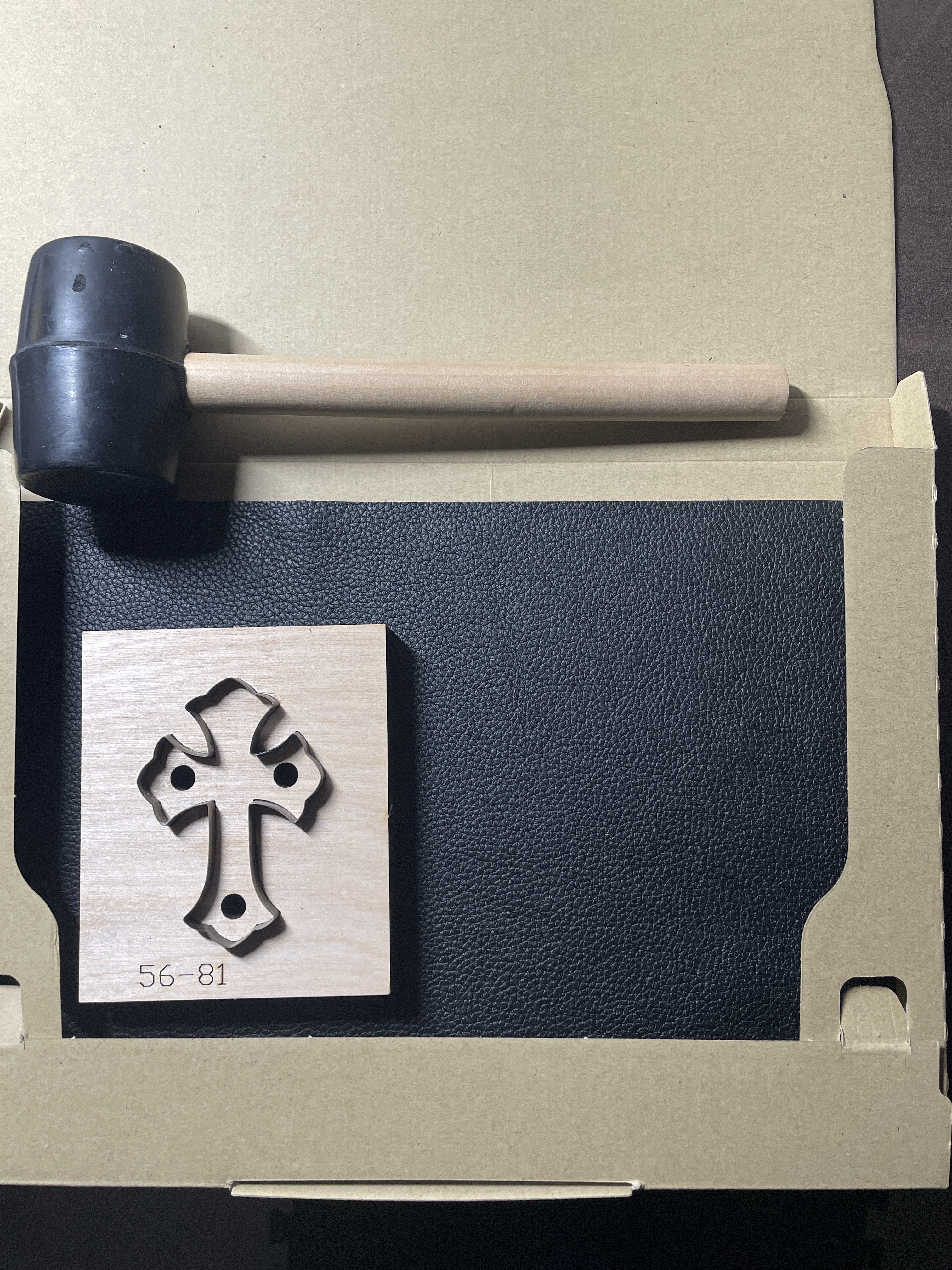 クロスパッチ作成キット クロスパッチ　クロスパッチデニムキット